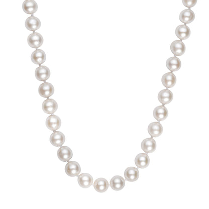 Pearl Necklace with 14K Yellow Gold